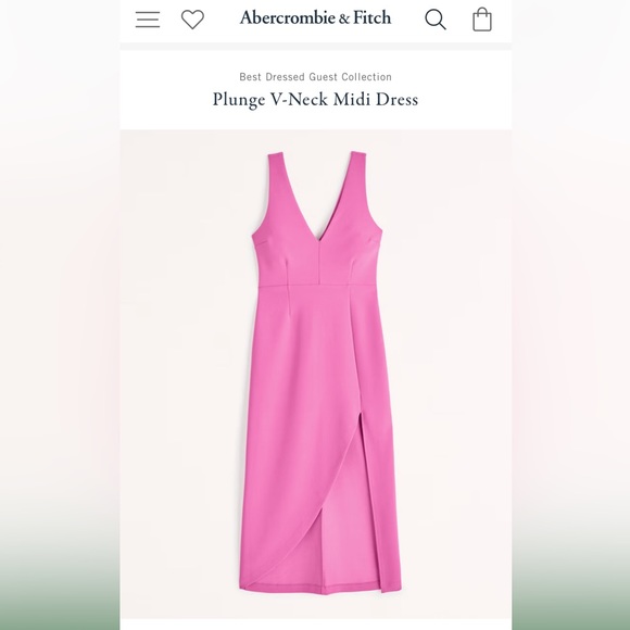 Abercrombie & Fitch Dresses & Skirts - Abercrombie and Fitch V-Neck Midi Dress